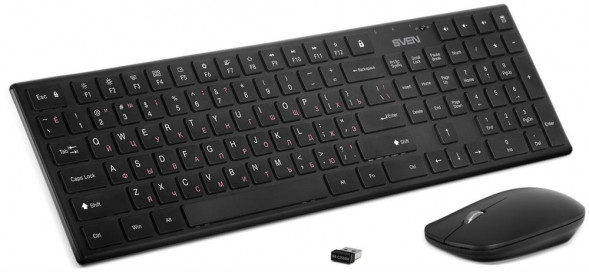 Клавиатура SVEN KB-C2550W чёрный