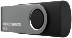 флэш-накопитель MORE CHOICE (4610196407512) MF8-4 USB 8Gb 2.0 Black