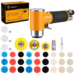 Шлифмашина орбитальная пневматическая DEKO DKOS75, 75 мм 063-4380