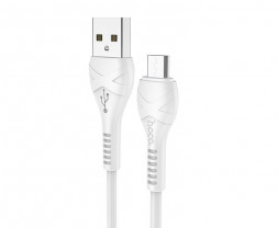 Дата-кабель microUSB HOCO (6931474710505) X37 USB (m)-microUSB (m) 1.0м - белый