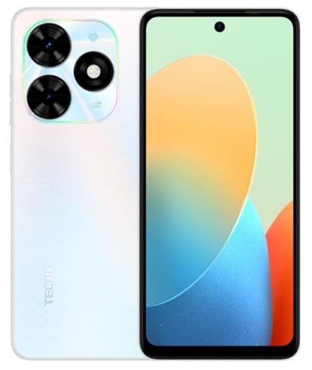 Смартфон TECNO Spark Go 2024 (BG6) 4/128GB Mystery White (TCN-BG6.128.MYWH)