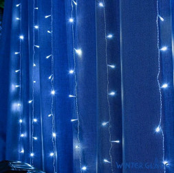 Электрическая гирлянда WINTER GLADE Электрическая гирлянда-занавес Winter Glade 192 лампы Холодный белый CC192