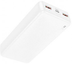 Power bank BOROFONE (6941991111839) BJ56A White - 20000mAh 2USB