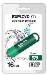 USB флэш-накопитель EXPLOYD 16GB-570-зеленый