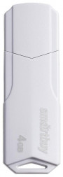 Флэш-напокитель SMARTBUY (SB4GBCLU-W) UFD 2.0 004GB CLUE White