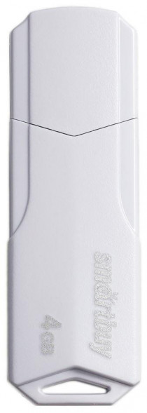 Флэш-напокитель SMARTBUY (SB4GBCLU-W) UFD 2.0 004GB CLUE White