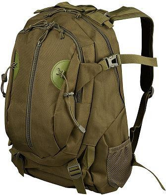 Рюкзак ECOS Рюкзак BL076, цвет: тёмно-зелёный, объём: 30л 105603