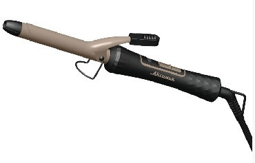 Щипцы АКСИНЬЯ КС-804 черный с золотым щипцы