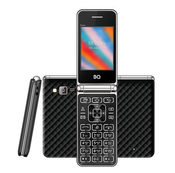 Телефон мобильный BQ 2445 Dream Black