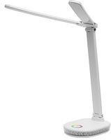 Лампа настольная ULTRAFLASH (15725) UF-807 C01 белый (Led св-к настольный, 10Вт, ССТ, диммируемый, RGB подсветка)