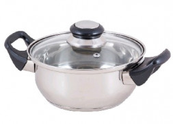 Кастрюля MALLONY BAK-S-01 1,4л нерж.(985886)