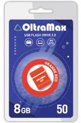 флэш-накопитель OLTRAMAX OM-8GB-50-Orange Red 2.0