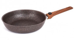 Сковорода KUKMARA сго262а а/пр литая 26см съемн/руч Granit ultra original