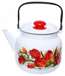 Чайник ЛЫСЬВА 2713П2/4 Ласковый май эмал 3,5л