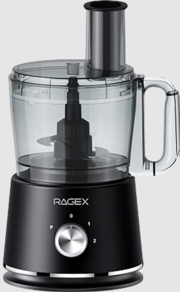 Кухонный комбайн RAGEX R121, 2.5л, 1500Вт, цвет: 201 (темно-серый), КИТАЙ RAGEX R121, 2.5л, 1500Вт, цвет: 201 (темно-серый) Доп.код 1500
