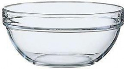 Набор салатников LUMINARC Удобное хранение 6шт 12см прозрачный т/усадка П3030 набор салатников