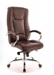 Кресло EVERPROF KING M экокожа коричневый