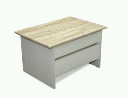 Стол журнальный трансформер БИТЕЛ СЖТ-4 Бодего/Дуб Мелфорд