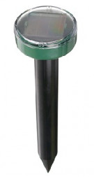 Отпугиватель INBLOOM Отпугиватель кротов ультразвуковой 250х60x60мм,на солн.батарее 2V/30mA, IP44,площадь 650м2 1