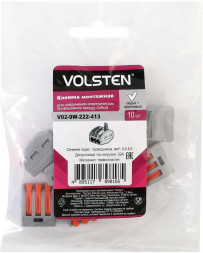 Строительно-монтажная клемма VOLSTEN (15220) V02-9W-222-413