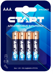 Алкалиновая батарейка СТАРТ (19208) LR03-BL8 N