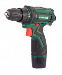 Аккумуляторная дрель-шуруповёрт FAVOURITE DC 1202 PROMO SET