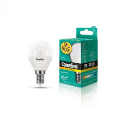 Лампа свтодиодная CAMELION (13565) LED10-G45/830/E14/10Вт