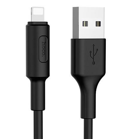 Кабель HOCO (6957531080107) X25 USB (m) - 8 Pin (m) 1.0m - черный