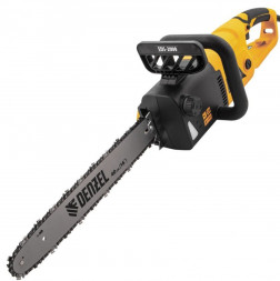 Пила цепная электрическая DENZEL Пила цепная электрическая EDS-2000, 2кВт,продольная,шина 40см,шаг 3/8, паз 1,3мм, 56зв 95618