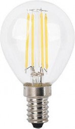 Лампа светодиодная ECOLA N4PV70ELC globe LED Premium 7W/G45/E14/4000K 360° filament нейтральный белый