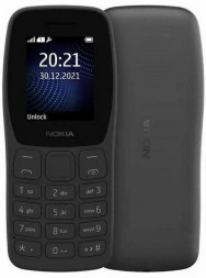 Телефон мобильный NOKIA 105 TA-1416 DS EAC+ Charcoal Dark Grey (SP01Z07Z1938Y)