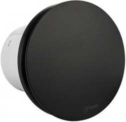 Вентилятор вытяжной GFMARK 50047 Вытяжной вентилятор, D - 100 мм, с обратным клапаном и москитной сеткой, круглый, закрытый, из АБС пластика, цвет ЧЕРНЫЙ