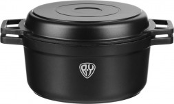 Казан BY COLLECTION Cheget Казан с крышкой-сковородой, литой, а/приг.покр.,2,6л, d20х9,5+3см, инд-я 846-382 846-382