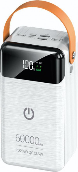 Powerbank PERFEO (PF_C3698) Powerbank PRODIGE 60000 mAh белый