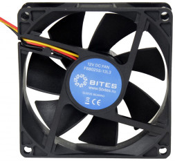 вентилятор 5BITES FB8025S-12L3 80X25 / SLEEVE / 2000RPM / 3P