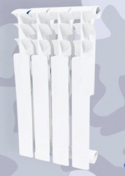 Радиатор биметаллический PROFI BI 500/80 B20 биметаллический 4 секции 00-00025018