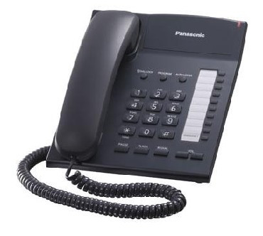 Телефоны проводные PANASONIC KX-TS2382RUB