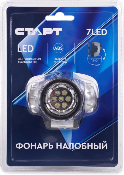 Фонарь СТАРТ (658) LOE 206-C1 серебро