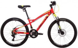 Велосипед NOVATRACK 24AHD.TORNADOHD.13RD4 красный 168427