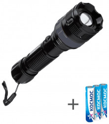 Фонарь ручной КОСМОС KOC122B Черный/серый