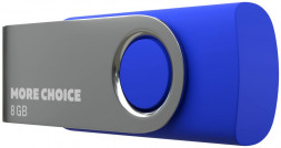 флэш-накопитель MORE CHOICE (4610196407529) MF8-4 USB 8Gb 2.0 Blue