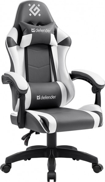 Кресло DEFENDER (64026) Fortune серый/белый
