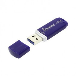 флешка SMARTBUY (SB128GBCRW-BL) 128GB CROWN BLUE USB3.0