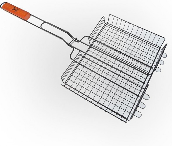Решётка гриль GRILLBOOM Решетка-гриль антипригар.покр., 65х(26х31х4)см (104-002)