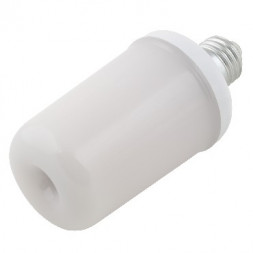 Лампа декоративная светодиодная UNIEL (UL-00003360) LED-L60-6W/FLAME/E27/FR PLD01WH