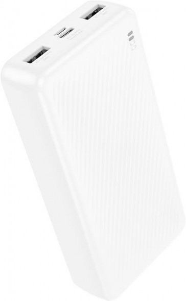 Power bank BOROFONE (6941991111792) BJ55A White - 20000mAh 2USB
