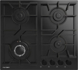 Нез.вар.панель газовая NORDEN AZTECH 6L3GT BLG FFD чёрный