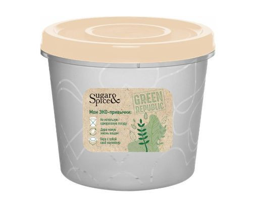 Контейнер SUGAR&amp;SPICE SE1888GR GREEN REPUBLIC лён 0,7л
