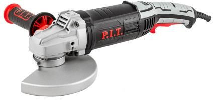 Углошлифовальная машина P.I.T. Шлифмашина угловая электрич. PWS180-C1 (1700Вт, 180х22,2мм, 8500об/мин,М14, поворот.рукоятка) P.I.T. Шлифмашина угловая электрич. PWS180-C1 (1700Вт, 180х22,2мм, 8500об/мин,М14, поворот.рукоятка)