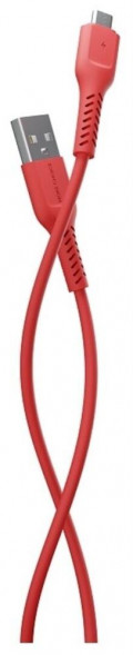 Кабель MORE CHOICE (4627151193090) K16m USB (m)-microUSB (m) 1.0м - красный